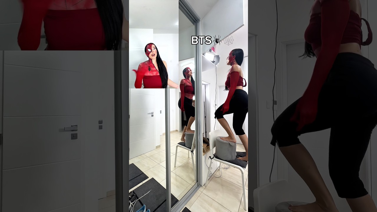 BTS🎬Love this trend 🕸️🕷️