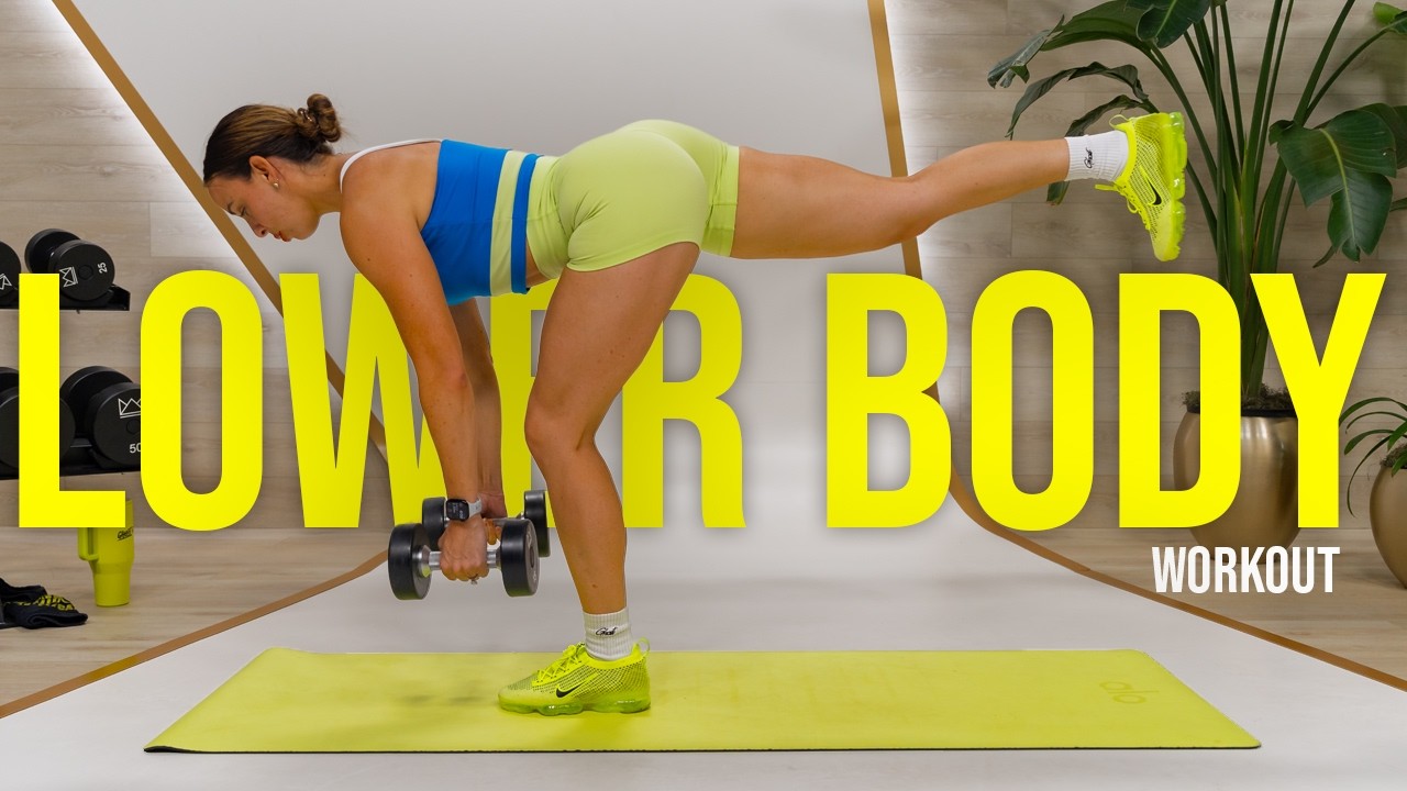 Stronger Legs & Glutes: 40 Minute Heavy Weight Workout