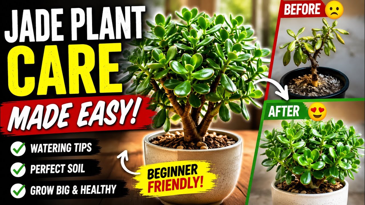     Stop Killing Your Jade Plant! Watch This First