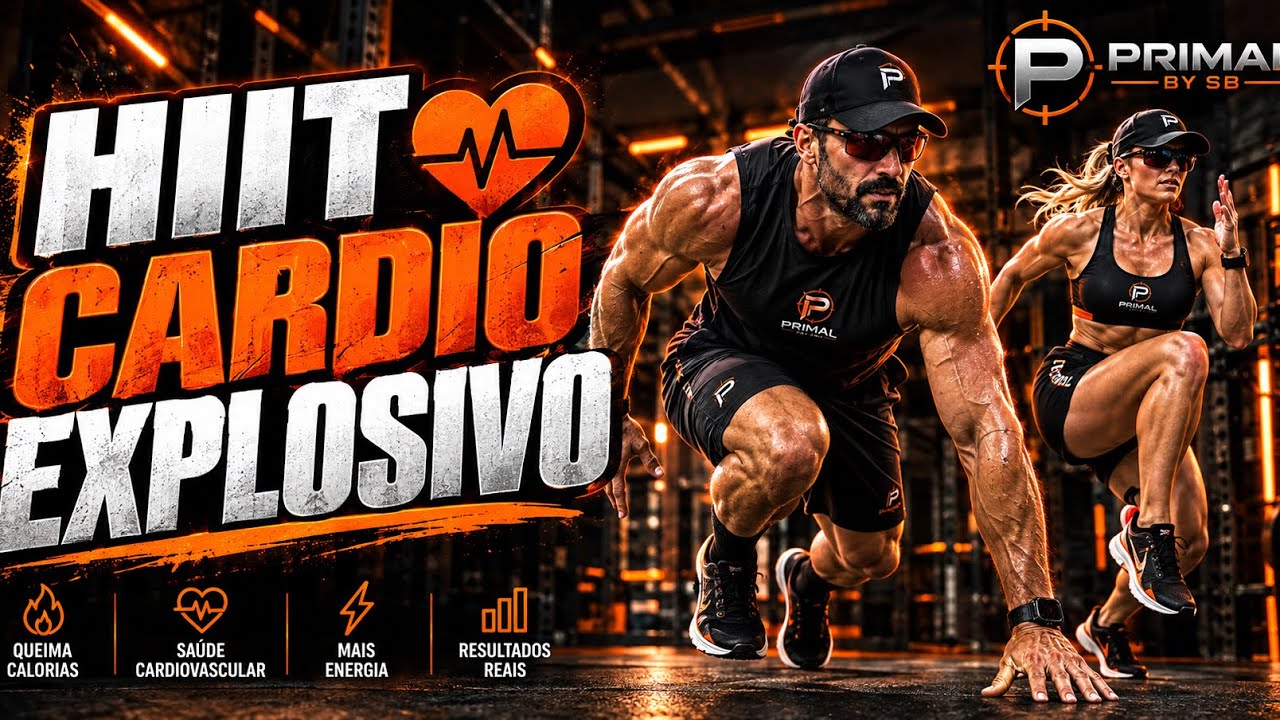 16 minutos - CARDIO HIIT EXPLOSIVO | Sérgio Bertoluci 