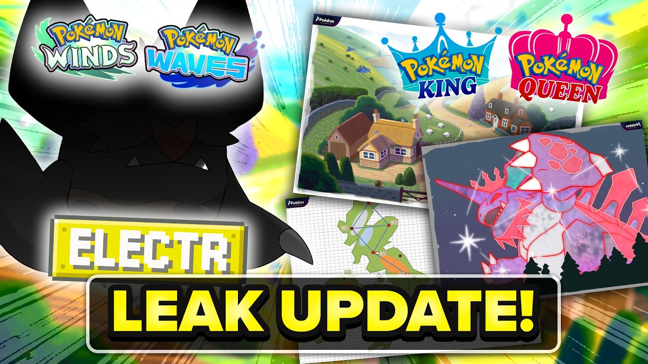 A NEW BAT POKEMON?! Pokemon King + Queen and More Leak Updates!