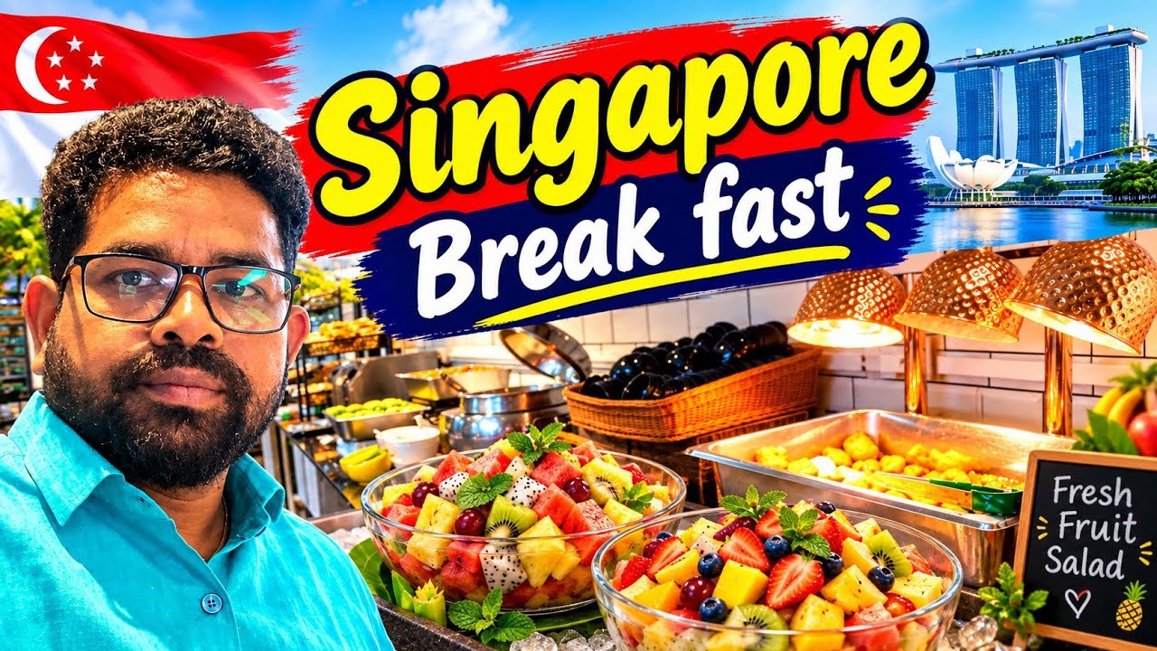 Wow.. Singapore Breakfast 👌 very different @ravirajmaster 