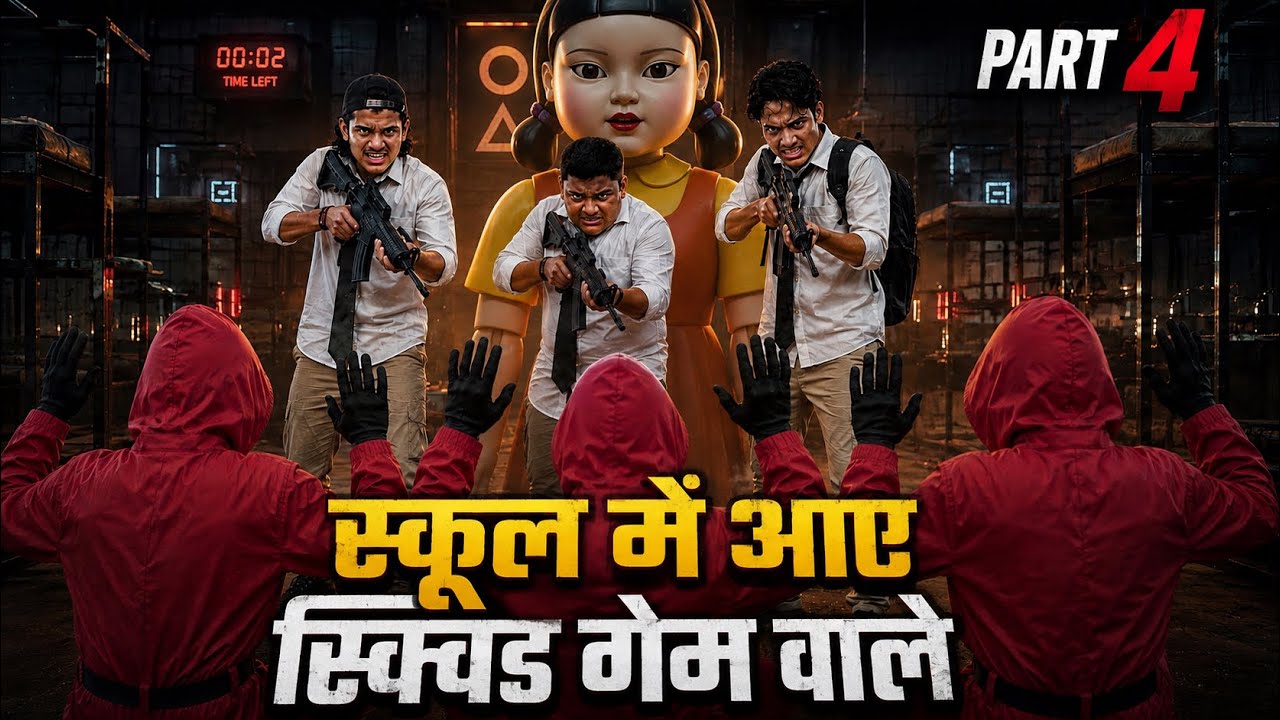 School may aae Squid game wale 😱😨|| Students ne apni apni magical power dekhai✨🤩 ||