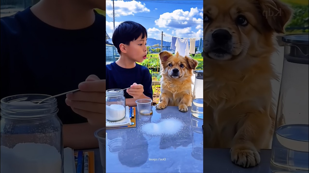 cute dog don't make tea #shorts #vairalshorts