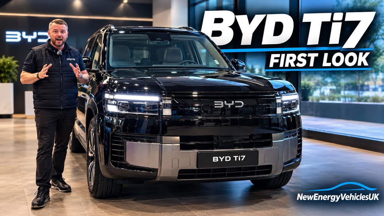BYD Ti7: BYD Is Here to TAKE OVER the UK! 🇬🇧