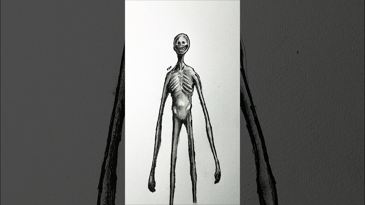 Speed drawing StickMan Verity Minecraft😳 #shorts #horror #verity #minecraft #drawing