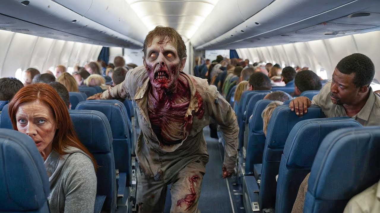 Ratos causam um surto em um avião e transformam os passageiros em zumbis!