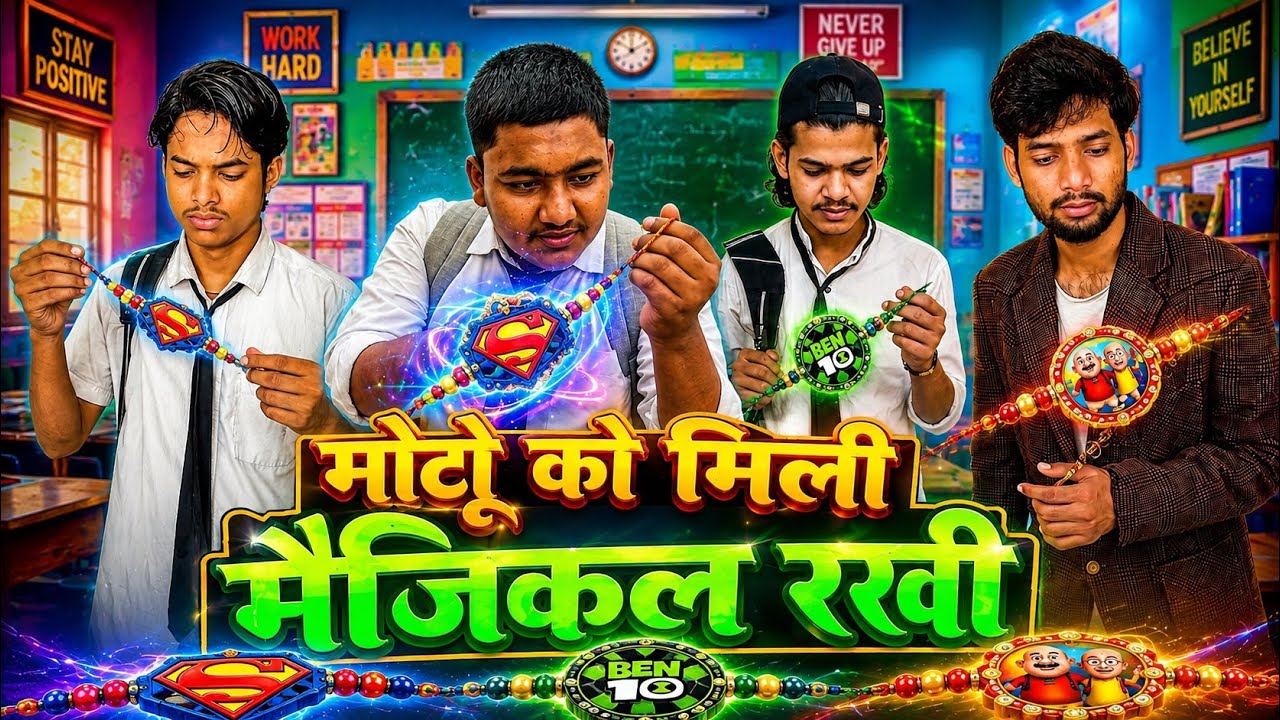 School may Motu Laya magical Rakhi ||✨😱🤩Motu ne sabko dikhaya magical rakhi ki power😱 (Part-2)