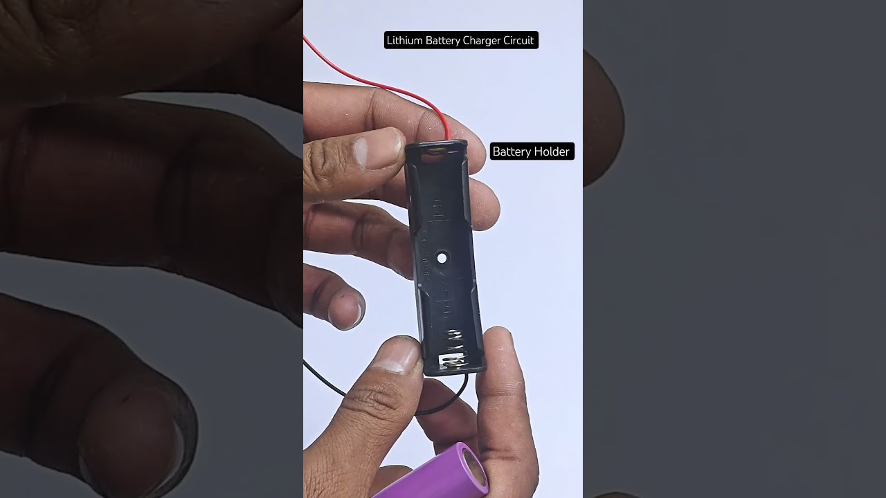 DIY Lithium Battery Charger in Minutes! 🔋⚡”