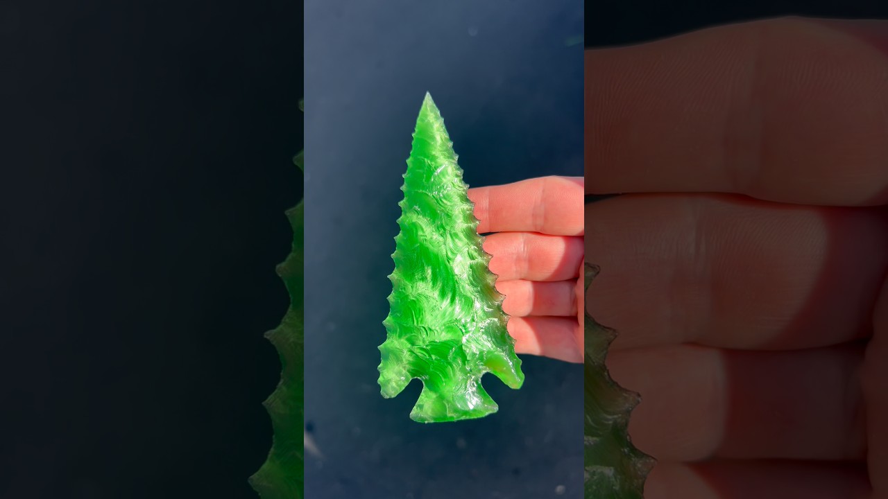 Making an Emerald Green Spearhead!