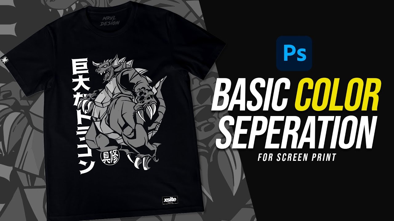 Color Separation Spot Process using Adobe Photoshop | Tagalog Tutorial