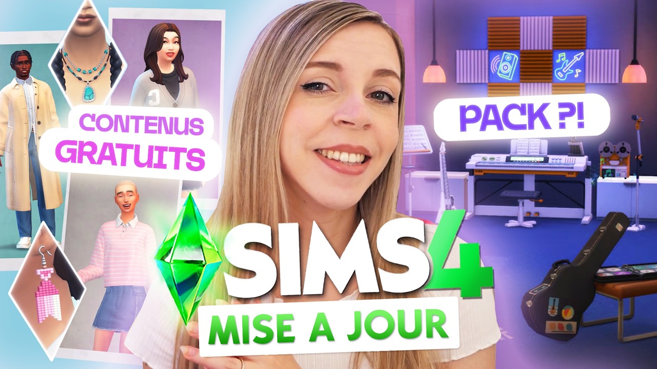 Enfin du NOUVEAU contenu avec cette mise à jour ! 😃 - Les SIMS 4