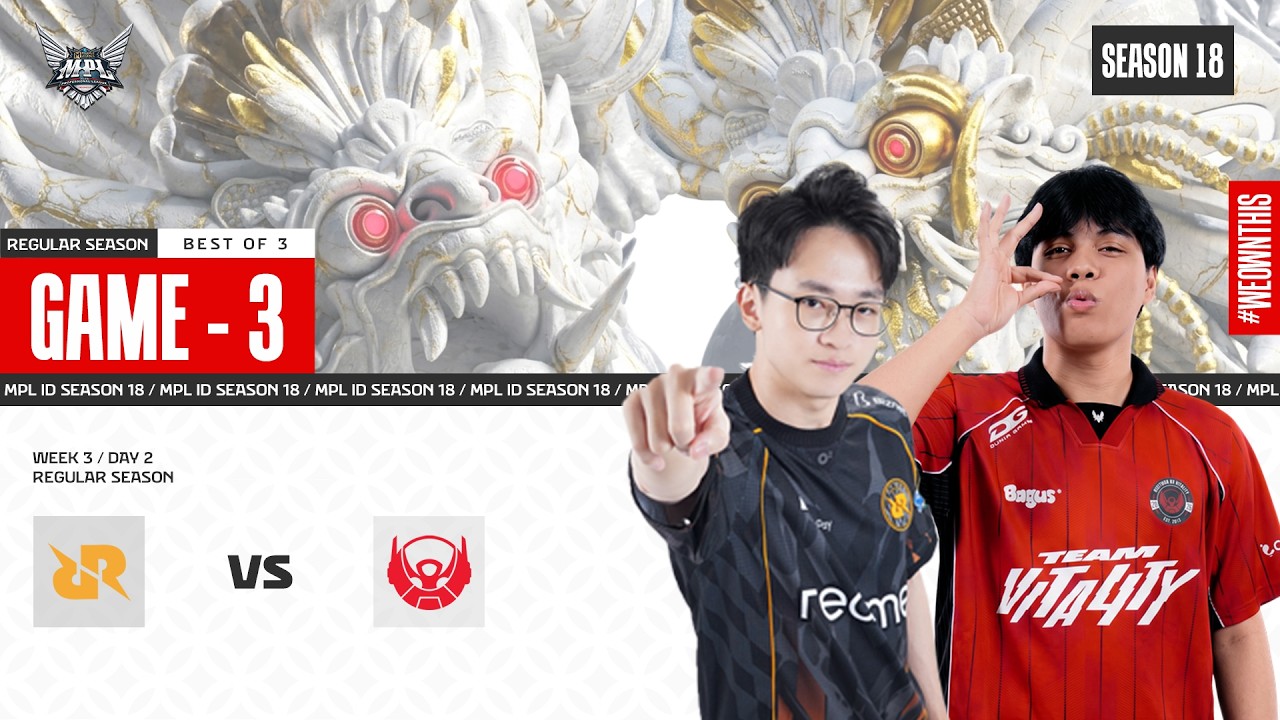 [Game - 3] RRQ HOSHI Vs BIGETRON BY VIT | MPL ID S18