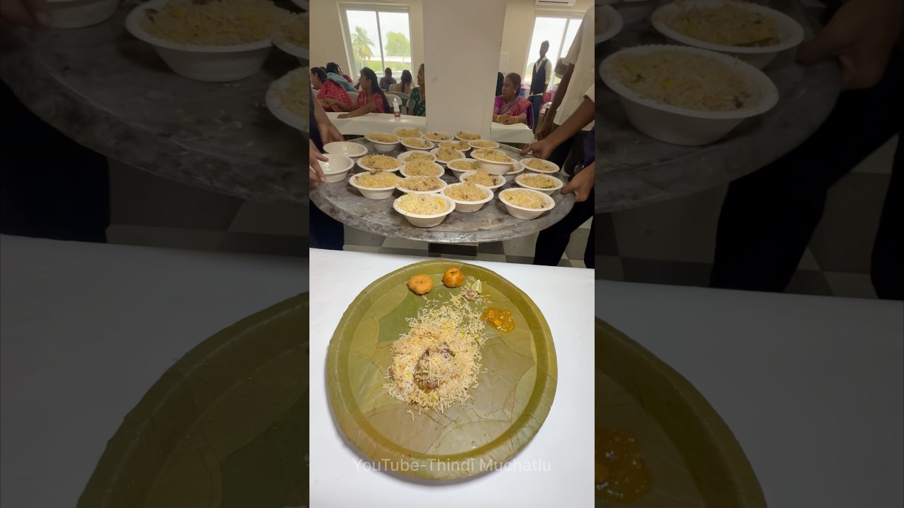 Function Lo MUTTON BIRYANI For 2000 People🍗😋||#shorts #foodshorts