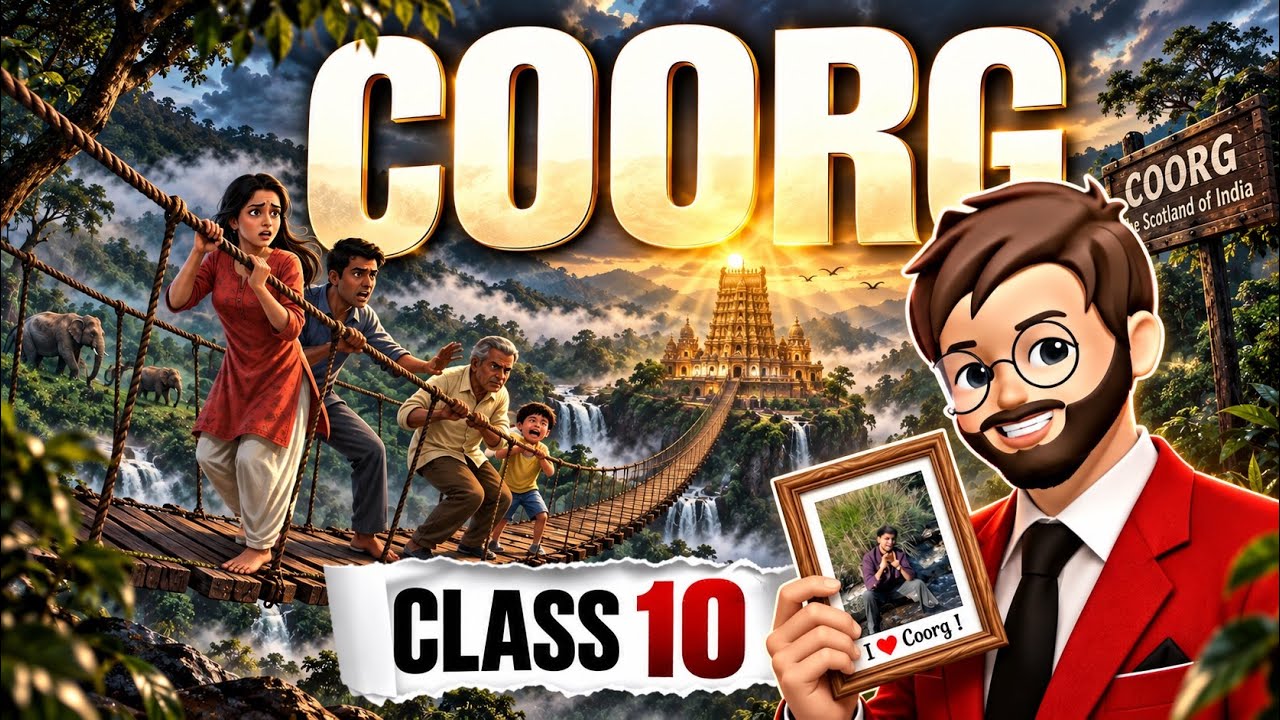 Coorg Class 10 | glimpses of india class 10 coorg  | Full ( हिंदी में ) Explained | Coorg class 10