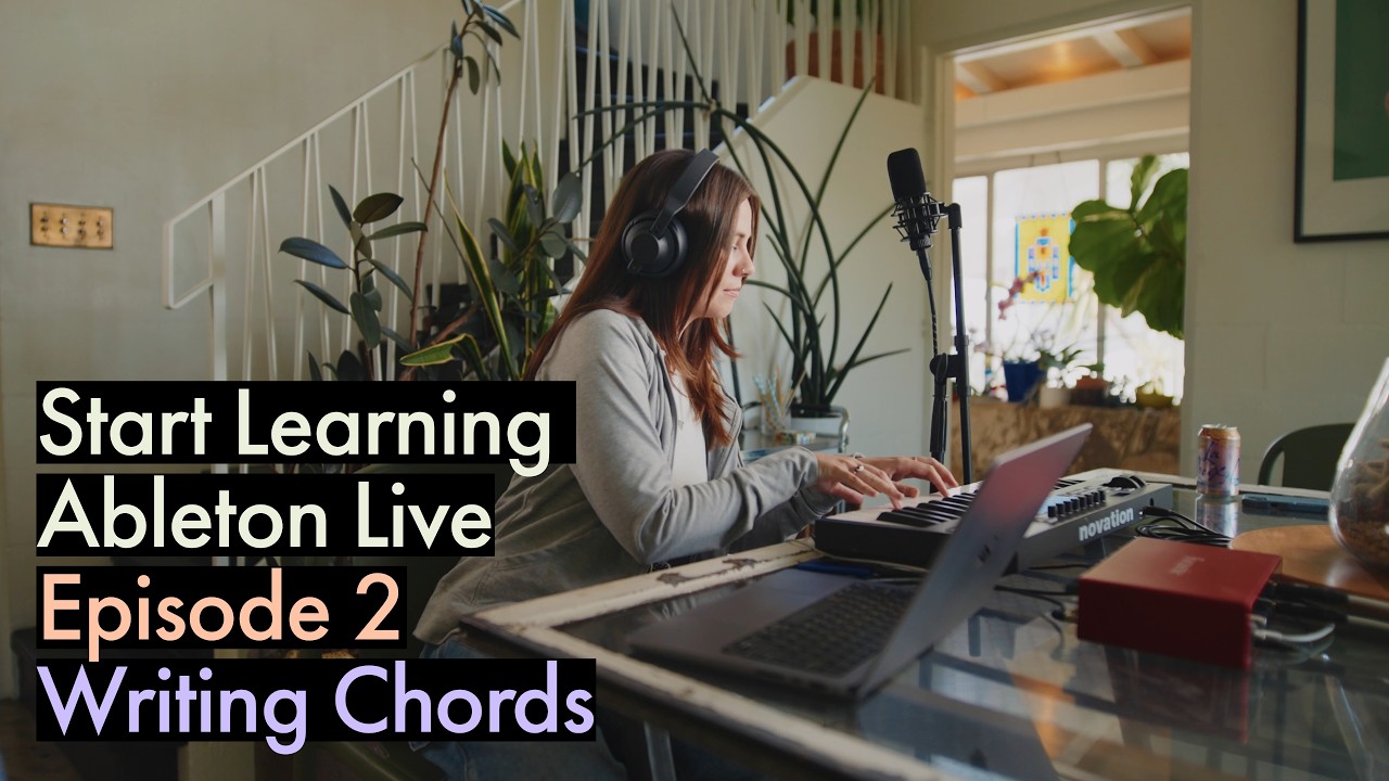 Write a chord progression in Ableton Live | Beginner Series Ep. 2