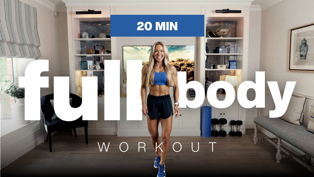 20 MIN Dumbbell Full Body Workout - Compound Movements | NO REPEAT