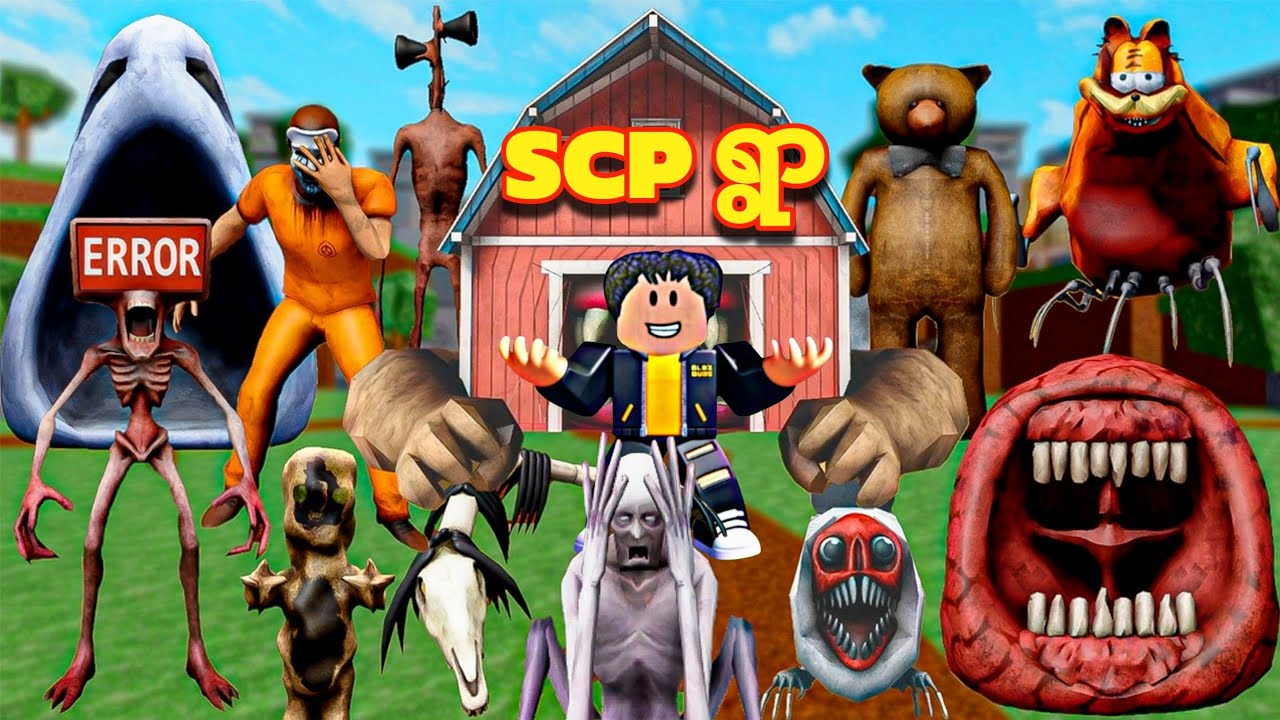 SCP သရဲတွေနေတဲ့ ရွာကို သွားလည်ခဲ့တယ်😱❗SCP morph Roblox 