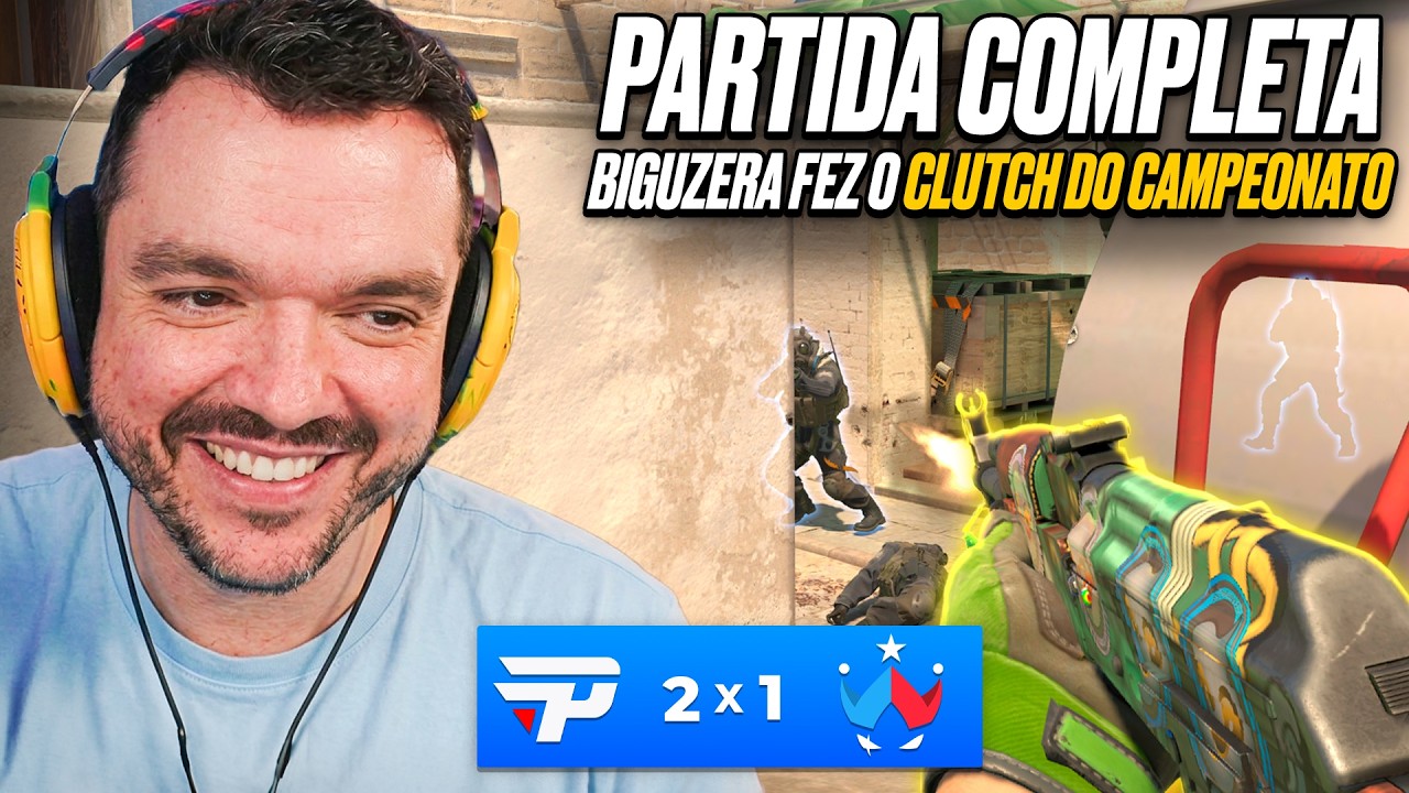 CLUTCH INSANO DO BIGU! - PAIN x WILDCARD - PARTIDA COMPLETA - ESPORTS WORLD CUP