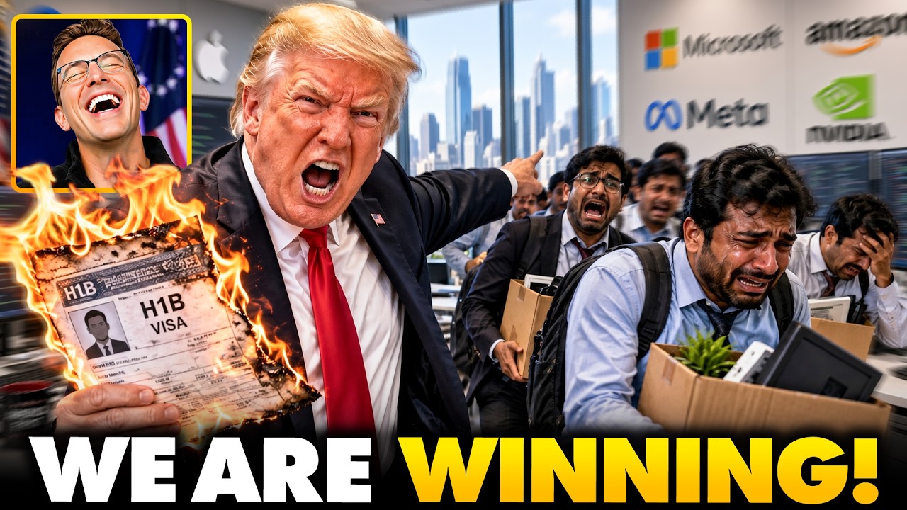 Trump Just ENDED Every H-1B Visa in America with ONE Massive Change…’Charge $100K, Prosecute Fraud’