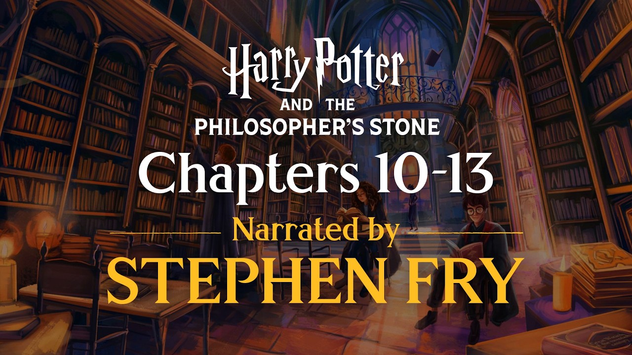 FULL AUDIOBOOK | Harry Potter and the Philosopher's Stone | Chapters 10-13 | Narrated by Stephen Fry