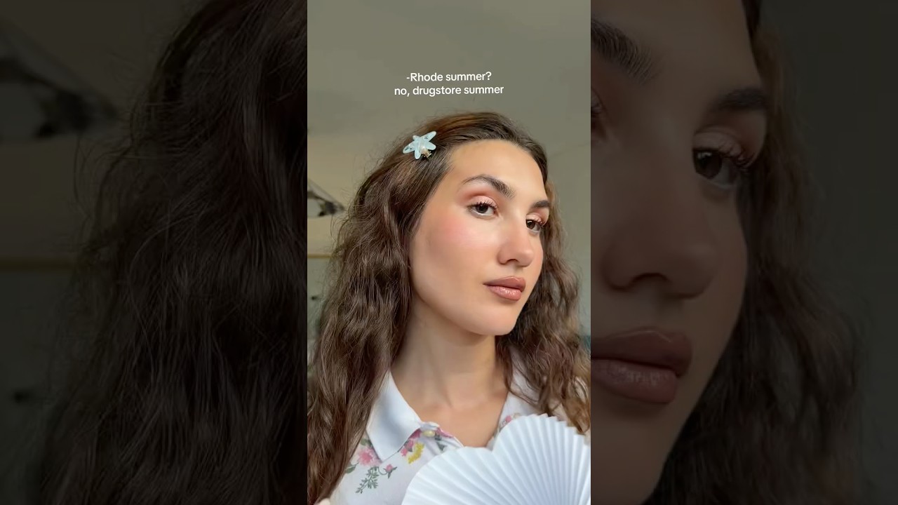 Drugstore makeup tutorial #makeup #glam #beginnerfriendly