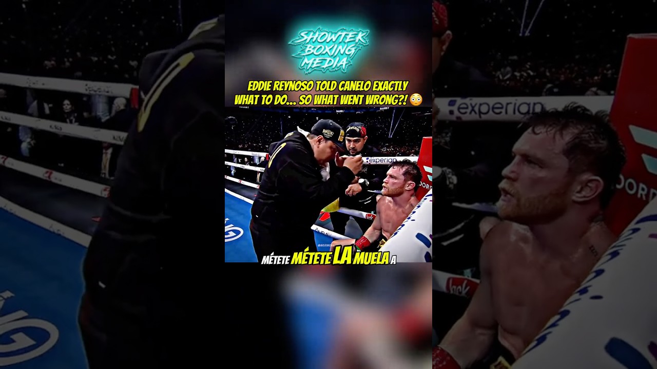 Eddie Reynoso Tried to Save Canelo… But Crawford Had Other Plans! 😳🥊