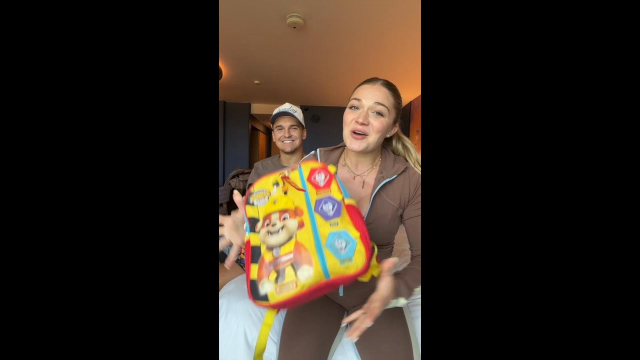 We let our toddlers pack their own backpacks