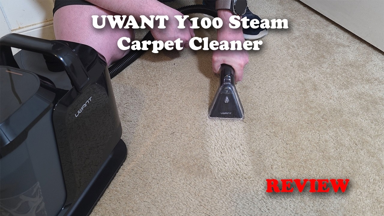 UWANT Y100 Steam Spot Carpet Cleaner REVIEW