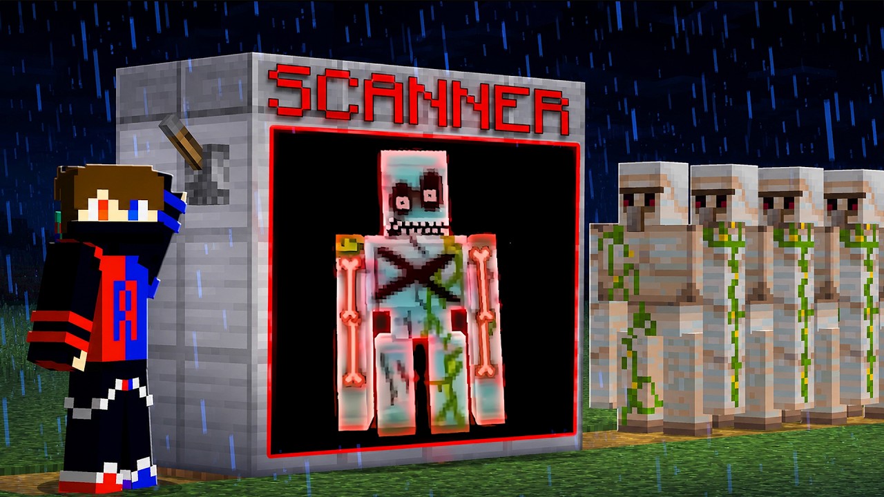 I Made a SCANNER To Find the EVIL GOLEM