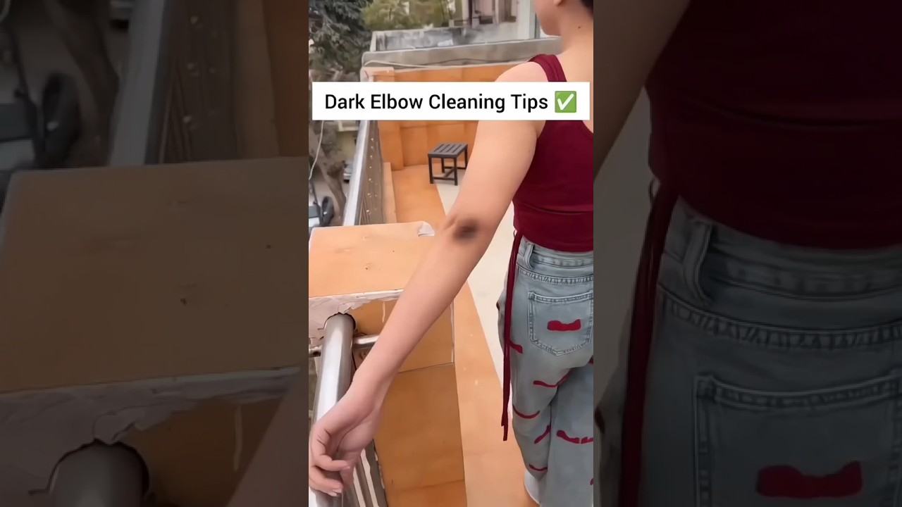 Dark Elbow & Feet Tan Removal Tips | #shorts #beauty #skincare #deadskin #dark #suntan #viral #hack