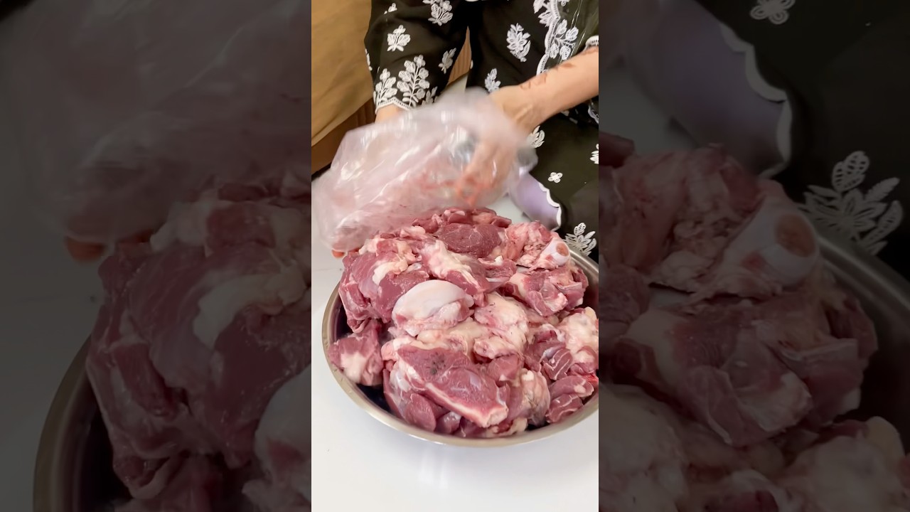 Qurbani Ka Gosht Ghar Pe Aagaya❤️🌙| #anishavlog #bakraeid #shortvideo