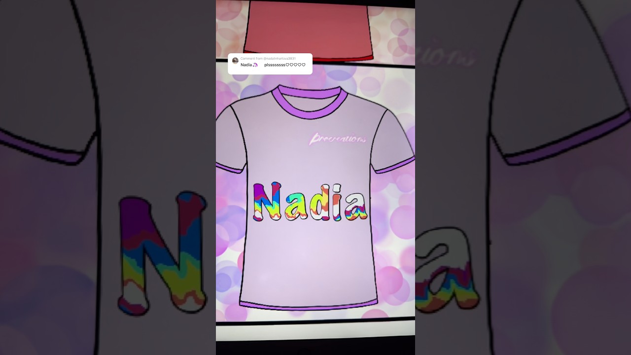👚series | nadia🦄 | #shorts #procreate #digitalart #shortsviral #satisfying #art #viral
