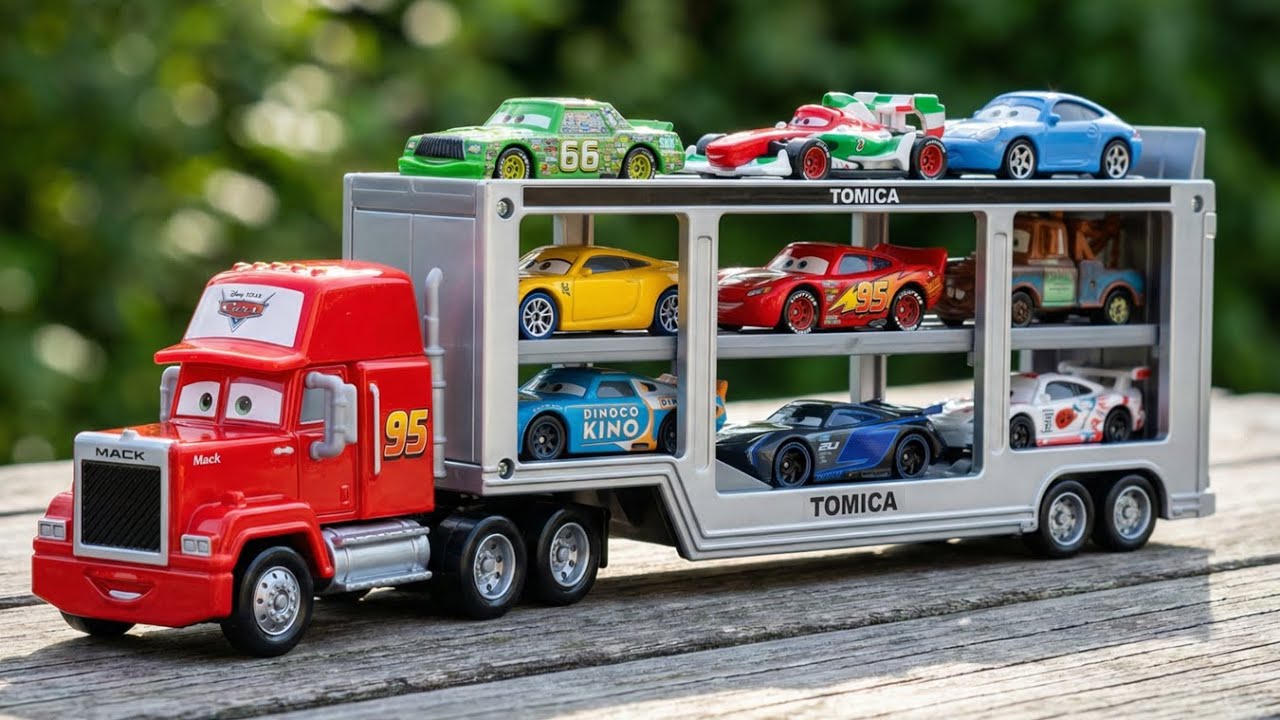 Lot of Disney Pixar Cars Unboxing Review | Lightning McQueen Bubble RC Cars | Disney car toys asmr