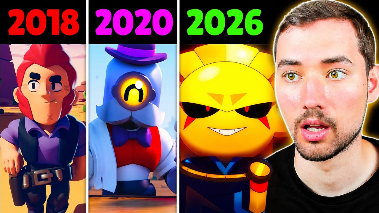 Alle BRAWL STARS ANIMATIONEN! (2018-2026)