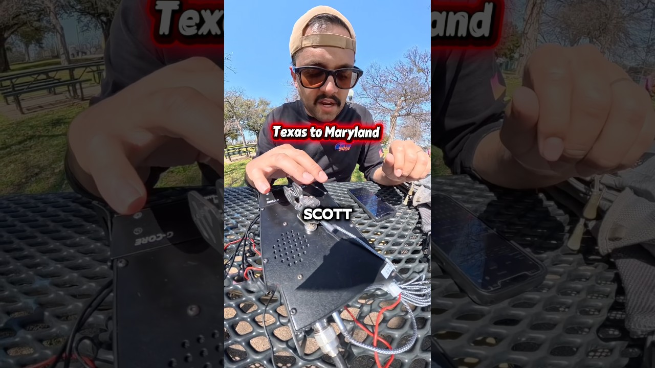 Texas to Maryland! @R@RuckRadiomorsecode #hamradio #learn #practice
