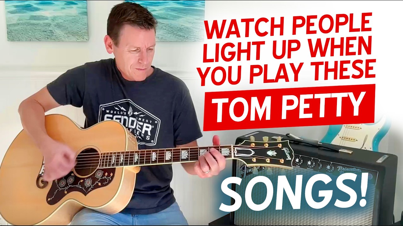 These 5 Tom Petty Songs Will Blow People Away (Easy Guitar Lesson)