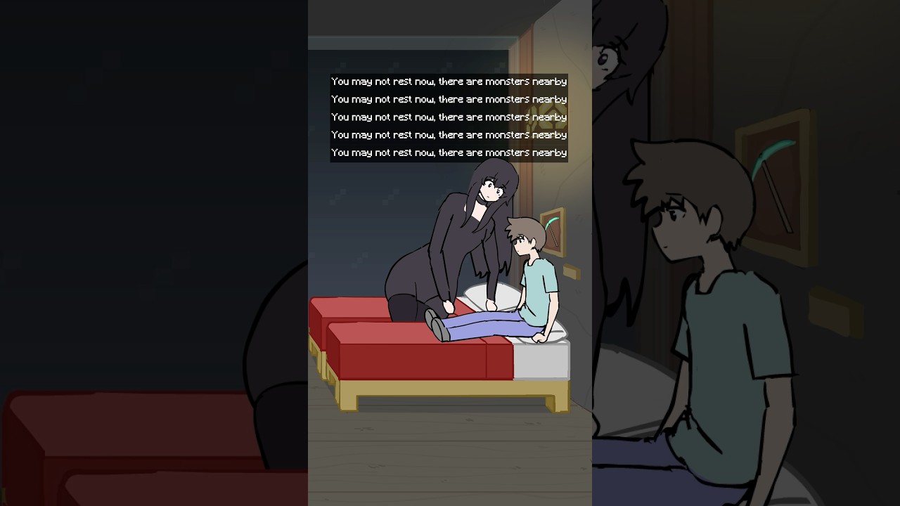 Enderman & the bed