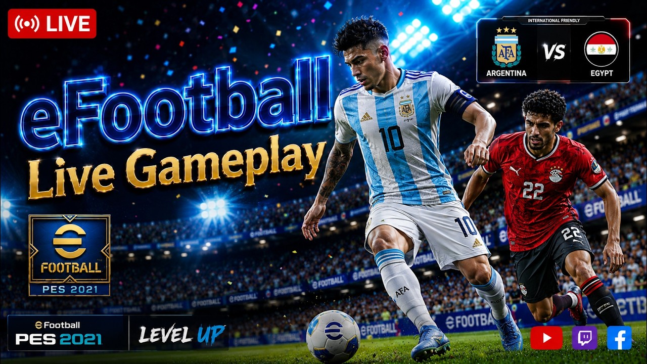 🔴 Ultimate eFootball Battle | eFootball PES 2021 LIVE | Full Match Simulation Gameplay - PRS SOUL