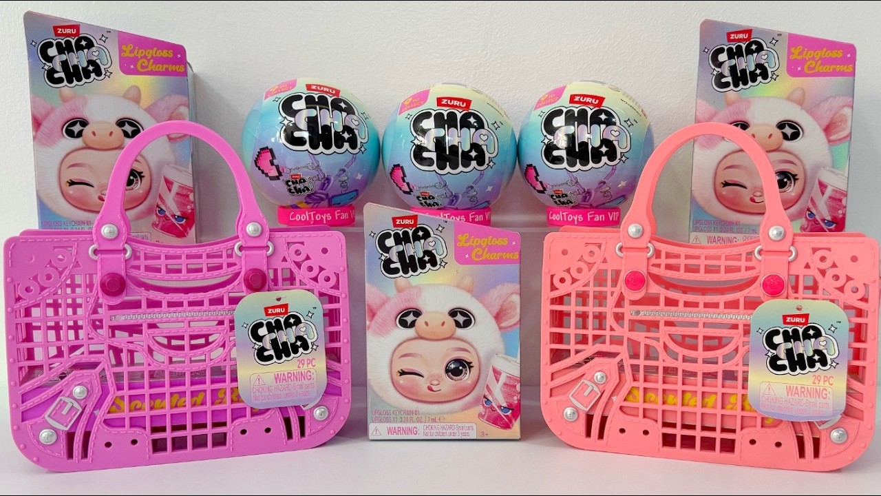 ASMR Toys ZURU CHA CHA CHA NEW Collection Oddly Satisfying Toy Unboxing