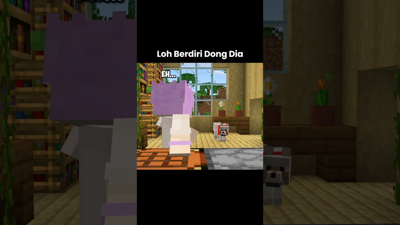 Ada Yang Aneh Sama Peliharaan Temenku #minecraft #shorts