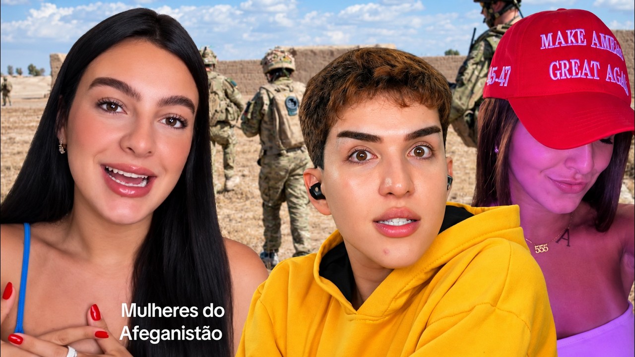 Antonela Braga tenta militar e passa vergonha