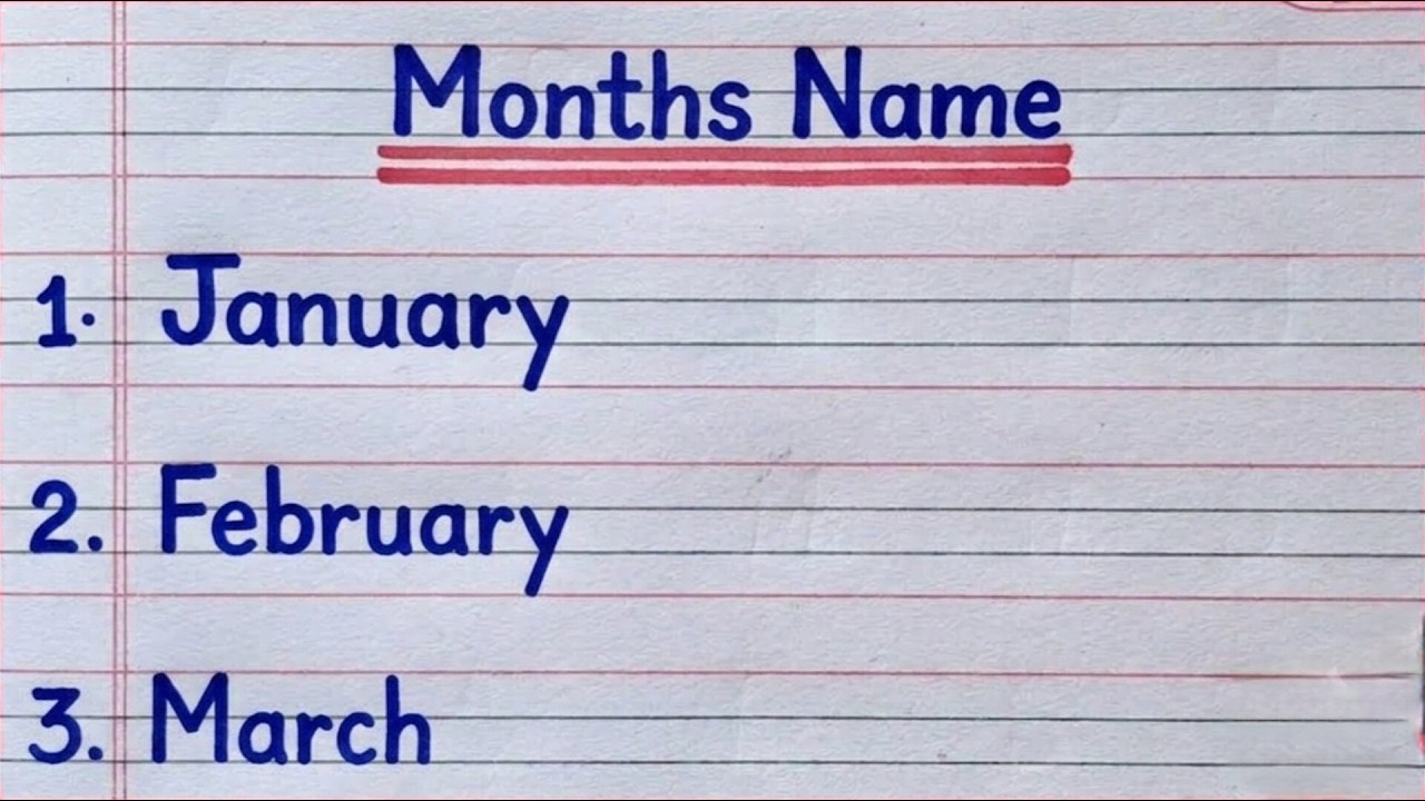 January February Spelling | महीनों के नाम हिंदी और इंग्लिश में |Months Name in English