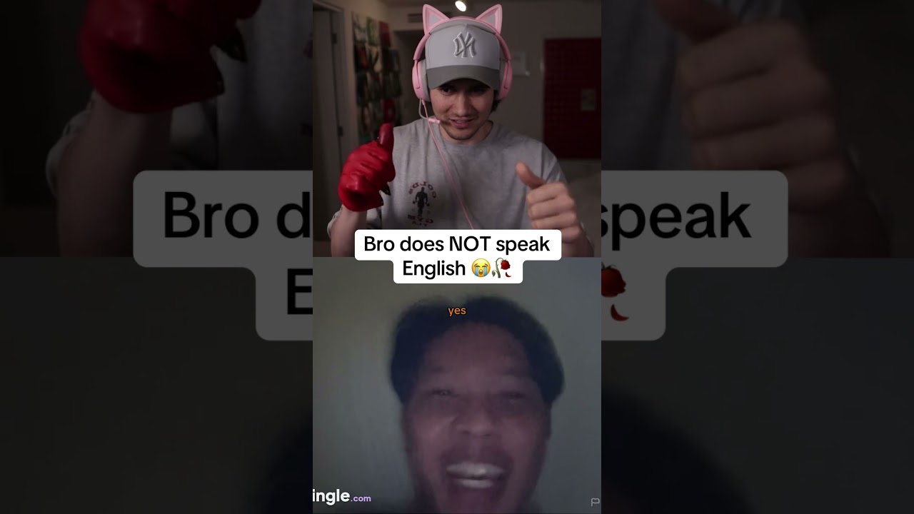 Bro does NOT speak English 😭🥀 #austyn #autsyn