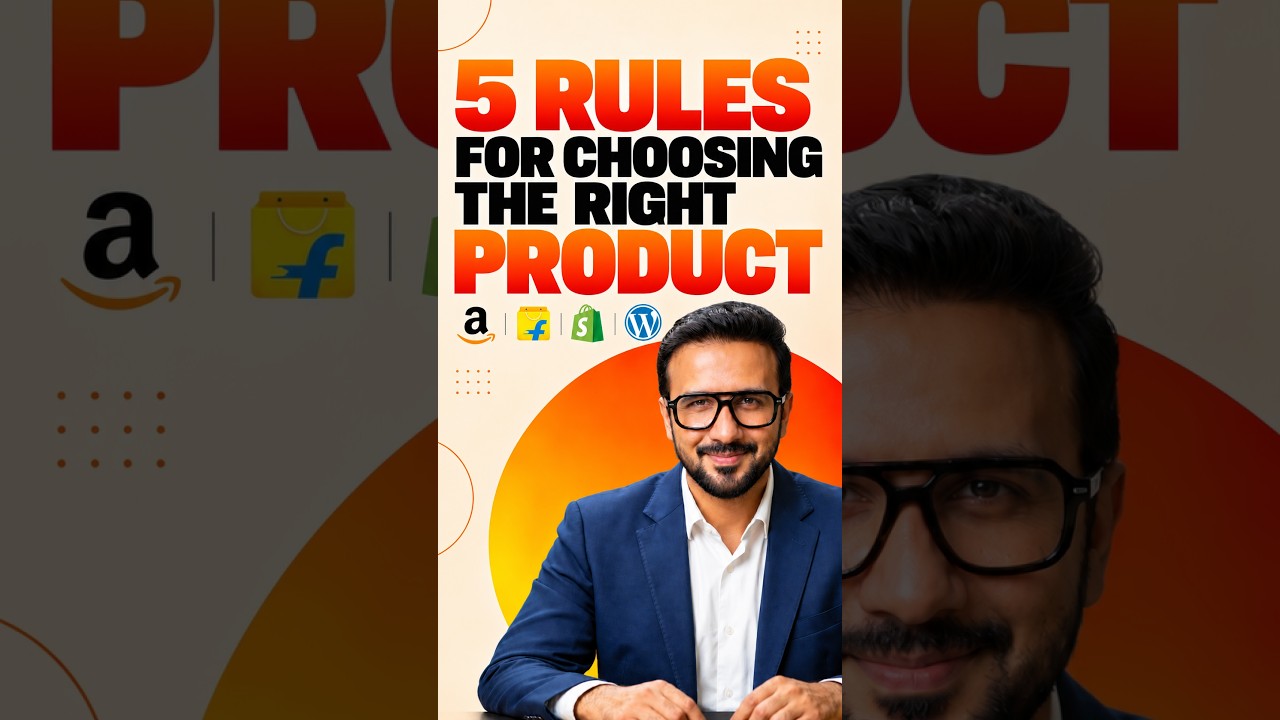 5 Rules for Choosing the Right Product for Ecommerce Business