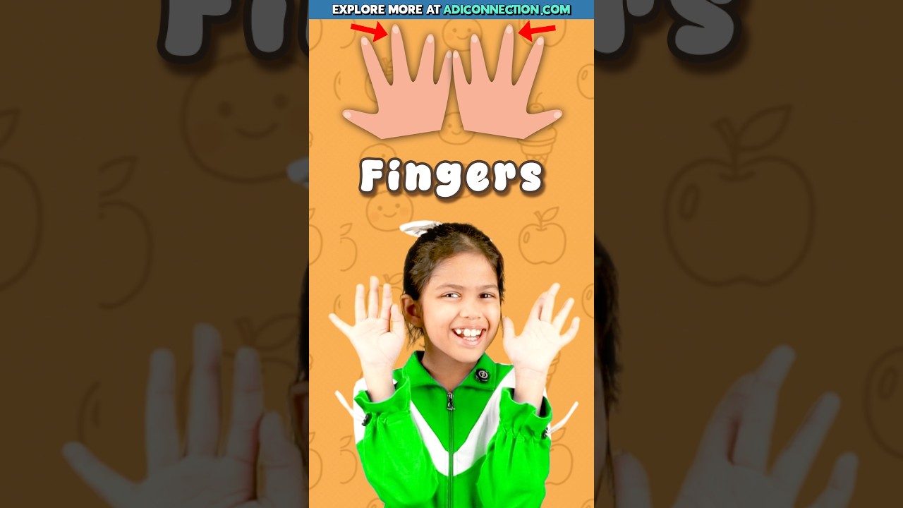 What Is This? 🤔 Guess the Body Part | Adi & Daddy Fun Quiz | Vidya Connection #shorts