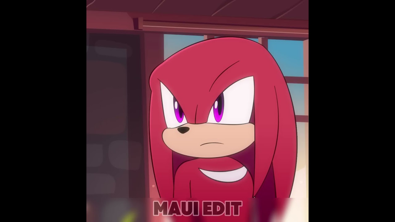 KNUCKLES’ BEHAVIOR TOWARDS ROUGE! 😂❤️ | #sonic #shorts