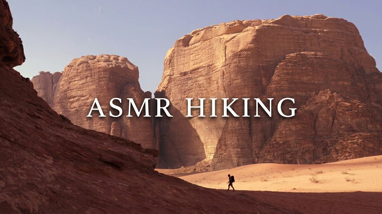 ASMR Nature: 2.5 hours of Hiking - Pure, Silent Scenery (Volume 3)