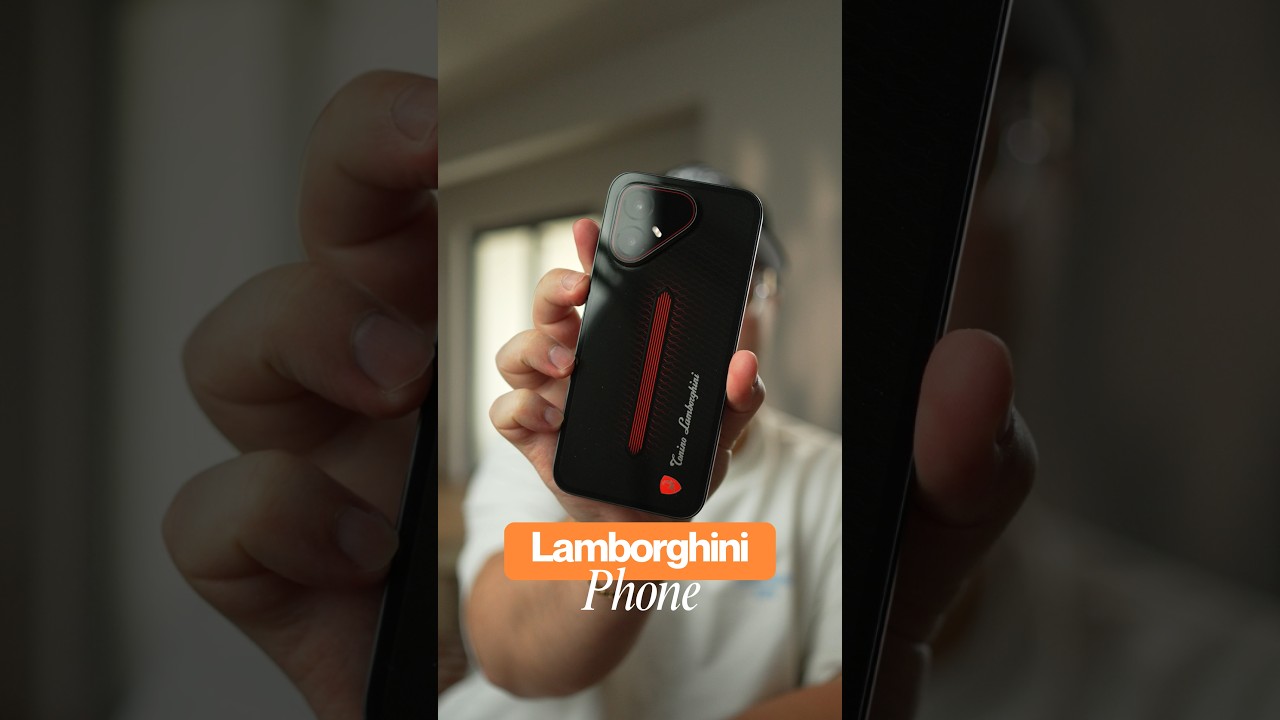 I got a Lamborghini Phone!