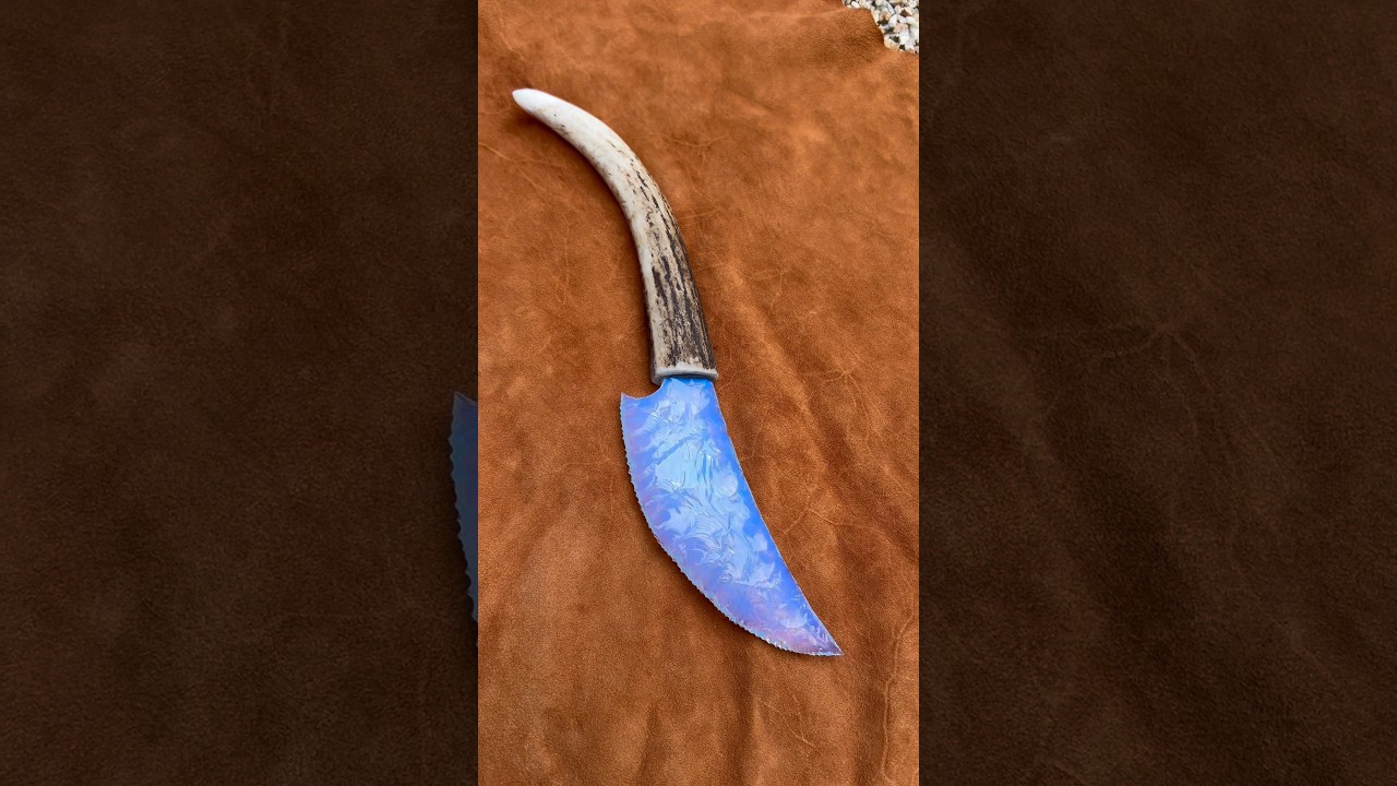 Making a Knife from Opalite
